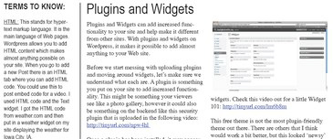 Screenshot of Widget PDF